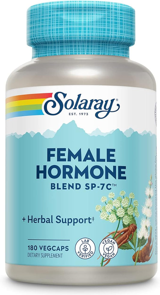 Solaray Female Hormone Blend SP-7C, Herbal 180 VegCaps