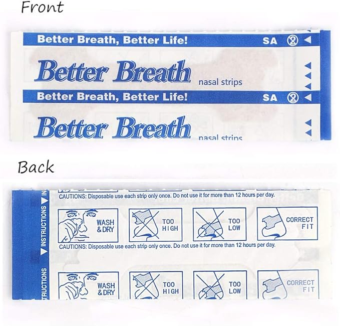 100 Pcs Nasal Strips for Reduce 55mm*16mm