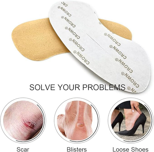 Dr. Foot’s Heel Grips for Men 2 Pairs(Khaki)