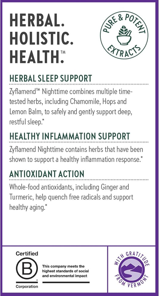 New Chapter Sleep Aid – Zyflamend 60 Count