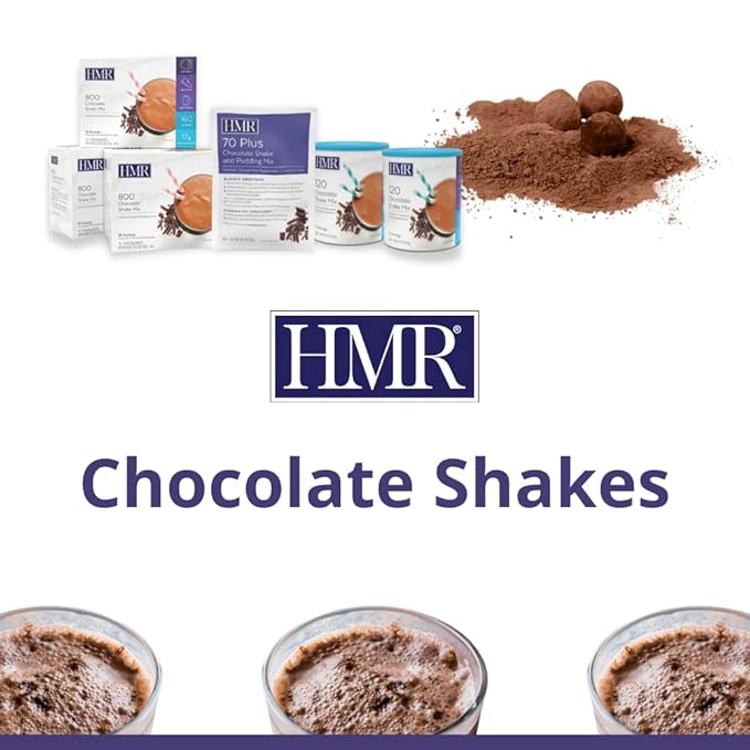HMR "Classic" 70 Plus Chocolate Shake 15g Protein 18 Single