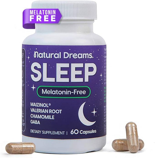 Univera Natural Dreams Melatonin-Free, Gentle Sleep 60 Capsules