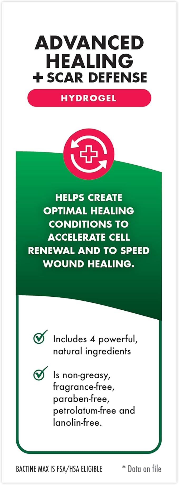 Bactine MAX Advanced Healing Hydrogel 0.75oz