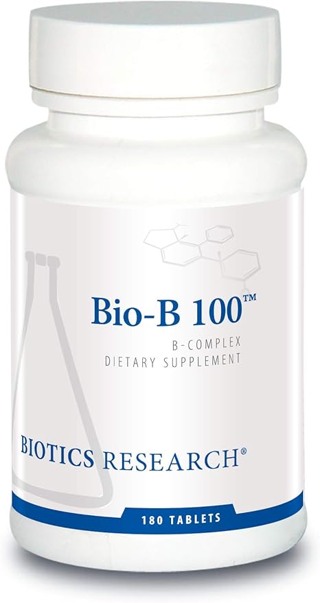 Biotics Research Bio B 100 Vitamin 180 Tablets