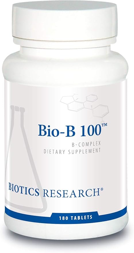 Biotics Research Bio B 100 Vitamin 180 Tablets