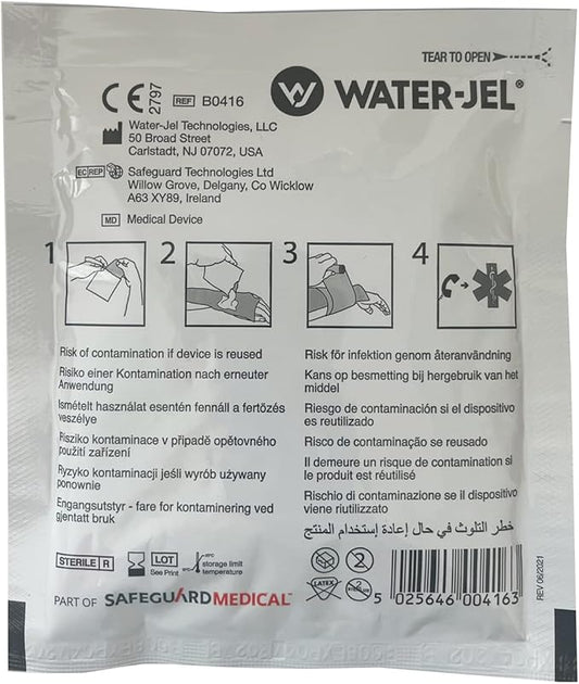 Water Jel Burn Dressing, Sterile 4 16 from