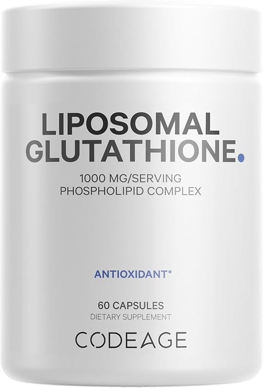 Codeage Liposomal Glutathione 1000 mg, GlutaONE 60 ct