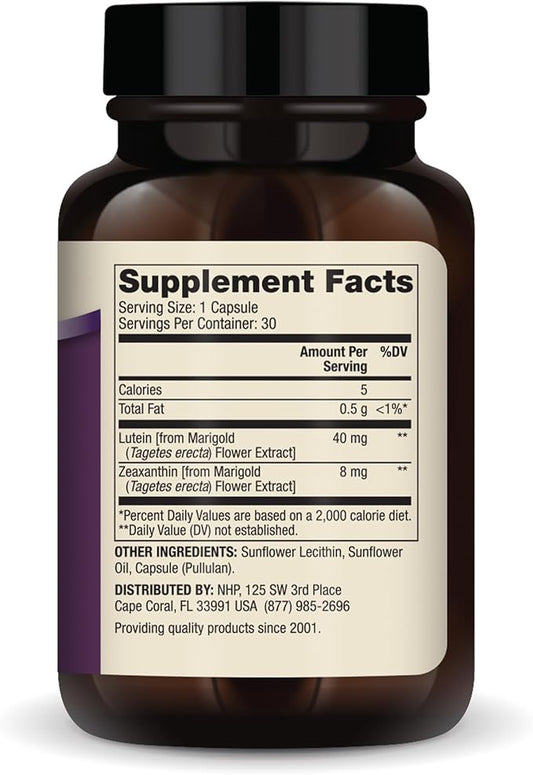 Dr. Mercola Lutein with Zeaxanthin, 30 (30 Capsules), 40 mg
