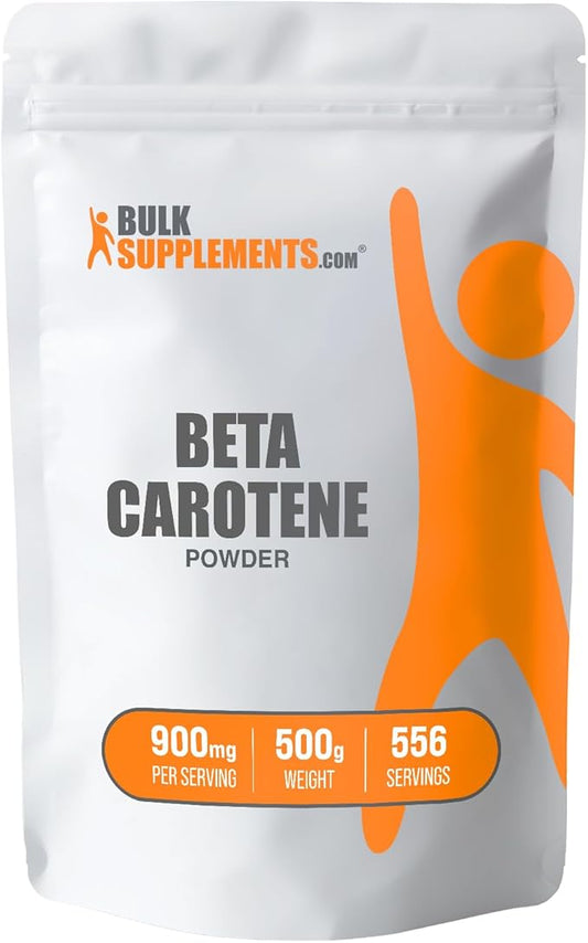 BulkSupplements.com Beta Carotene Powder 900mg per 500g (1.1 (1.1 lbs) 1)