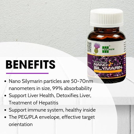 Nano Silymarin - 60 Capsules - 99.9%
