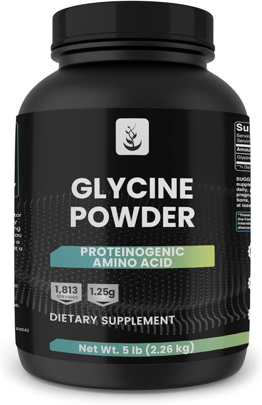 PURE ORIGINAL INGREDIENTS Glycine Powder, 5