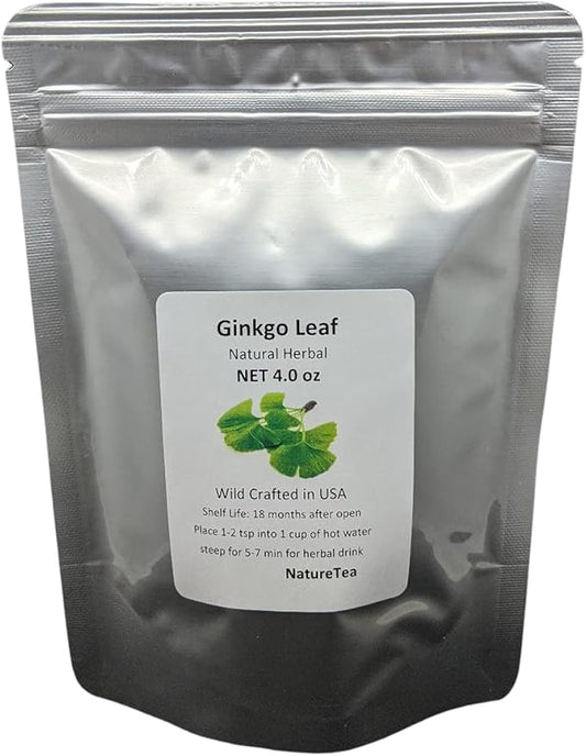 Ginkgo Leaf - Premium Ginkgo Biloba 100% from (01 oz)