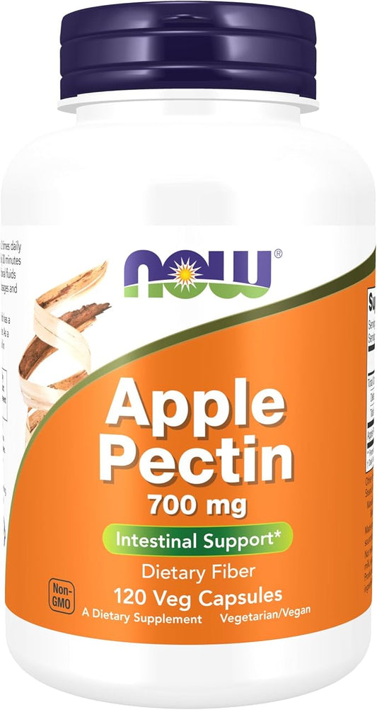 NOW Supplements, Apple Pectin 700 mg, 120 Veg