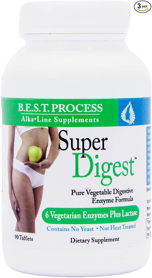 SuperDigest (3 Pack) Best Process Alkaline