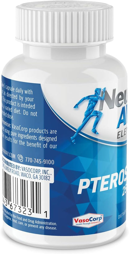 NeuropAWAY Elements Pterostilbene (60 250mg Acid