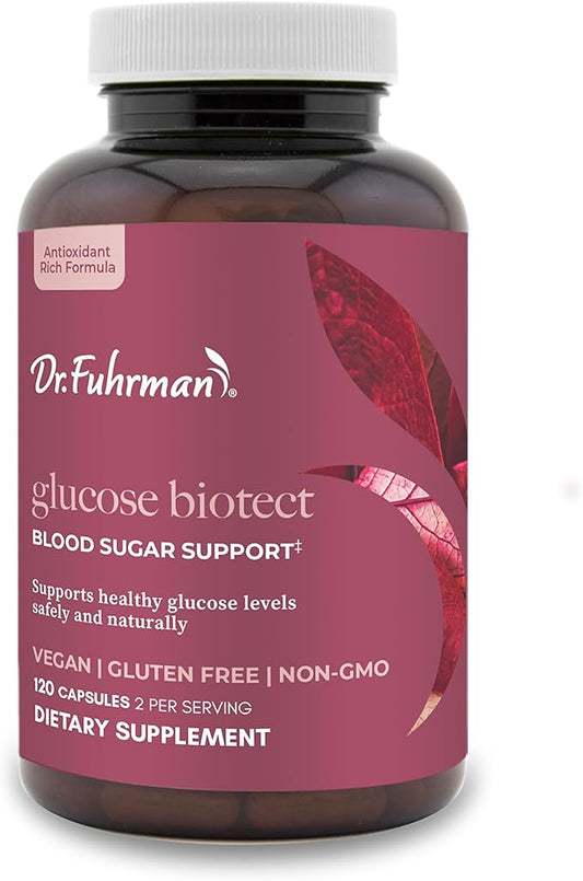 Dr. Fuhrman Glucose Biotect Natural Blood Sugar Support 180 Capsules