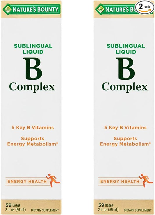 Nature's Bounty Vitamin B Complex sublingual 2 Fl 2)