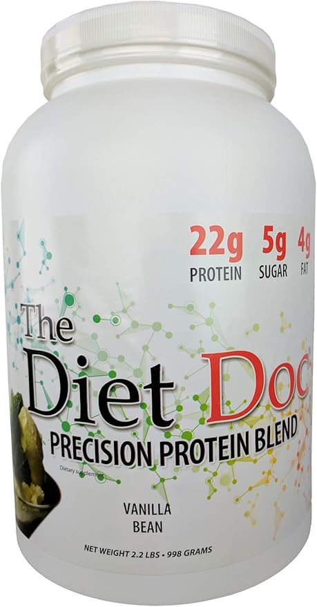 The Diet Doc Precision Protein Blend: 2.2lb (Vanilla