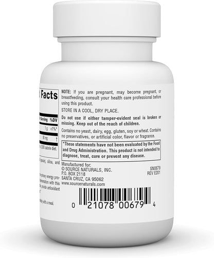 Source Natural Coenzyme Q10 Antioxidant Support 30 mg 30 Capsules