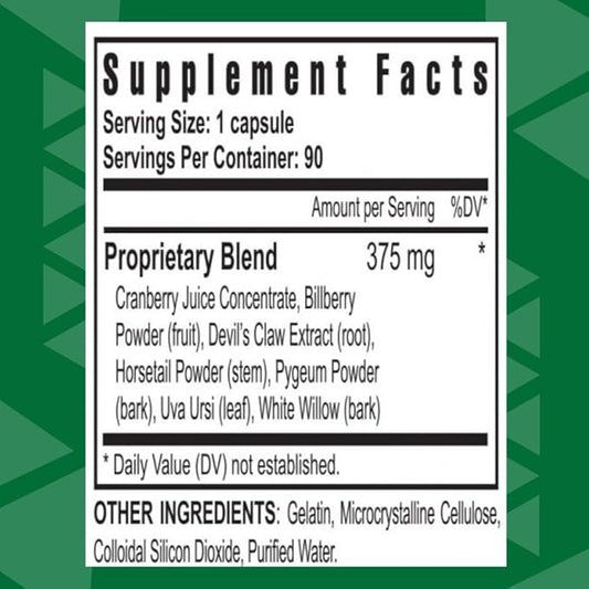 Youngevity Super KB - Proprietary Urinary Tract Health Supplement - Cranberry, Bilberry, Devil's Claw, Horsetail & More - Ancient Legacy - 90 Capsules