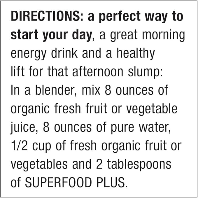 Dr. Schulze’s SuperFood Plus 14 Ounce