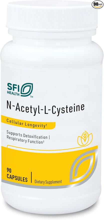 Klaire Labs N-Acetyl-L-Cysteine 500mg (90 Capsules)
