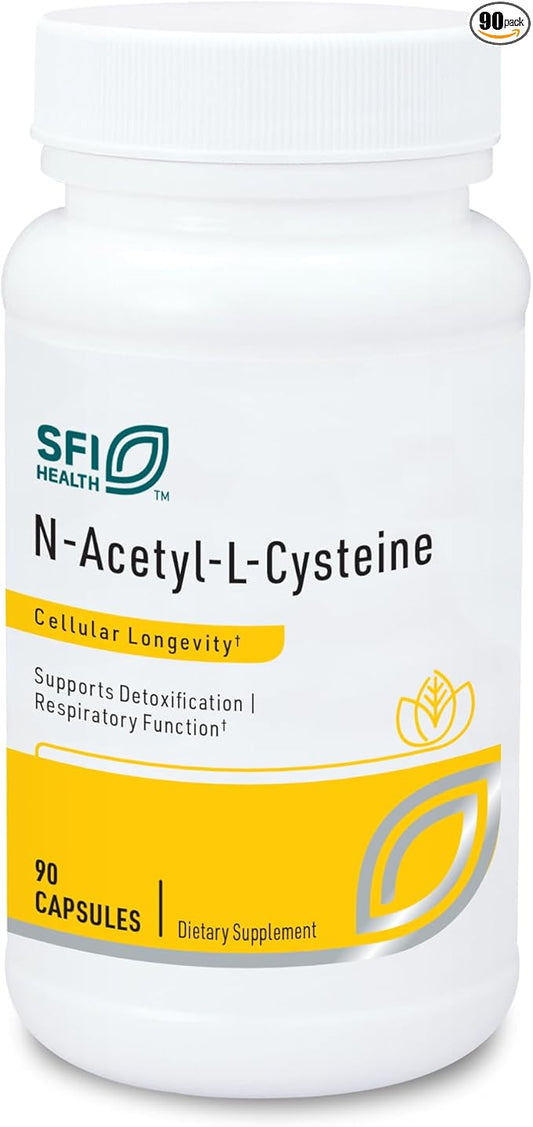 Klaire Labs N-Acetyl-L-Cysteine 500mg (90 Capsules)