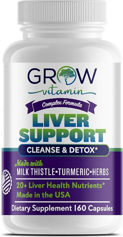 grow vitamin Liver Cleanse Detox Capsules 60 Capsules