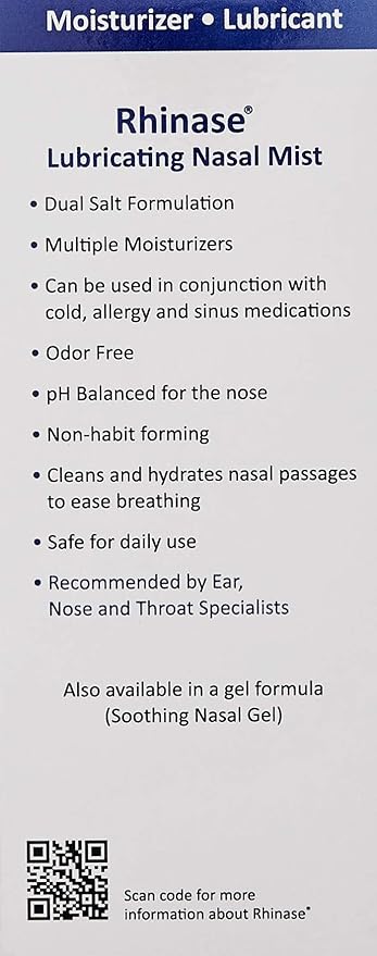Rhinase Allergy Relief Saline Nasal Spray 300 Sprays