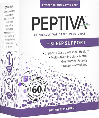 Peptiva 26 Billion CFU Probiotic and 60 Count
