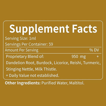Dandelion Root Extract (Diente de Leon) 2oz