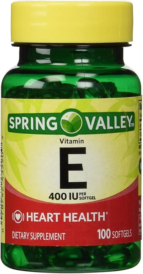 Spring Valley - Vitamin E 400 100 Softgels