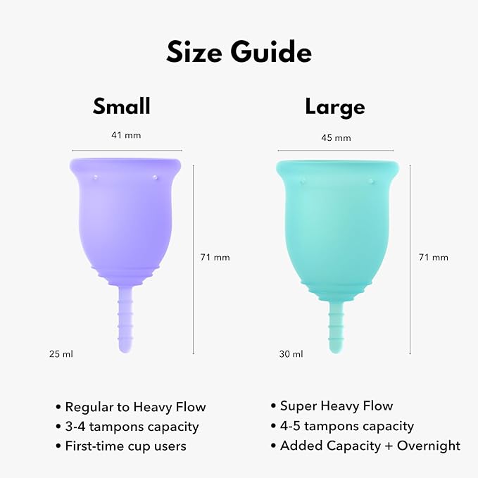 Lena Menstrual Cups, Reusable Period Cup,