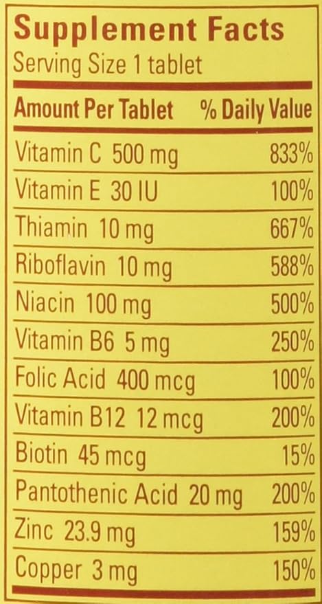 Nature Made Stress B Complex W Zinc Size 75ct (Pack of 3) 225 ct Total