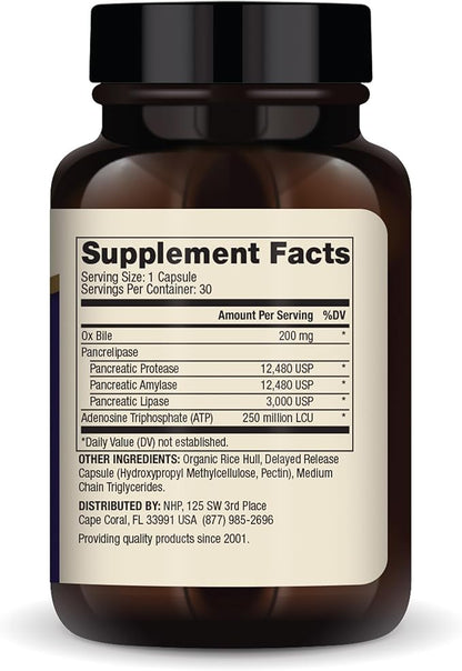 Dr. Mercola Gallbladder Enzymes Delayed Release, 90 Servings (90 Capsules),