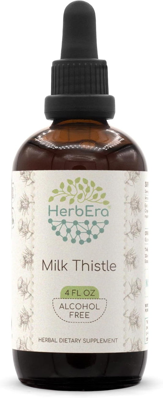 Milk Thistle B120 Alcohol-Free Herbal Extract 4 fl