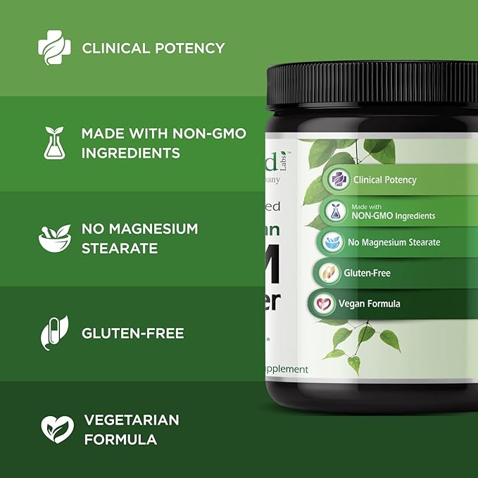 EMERALD LABS MSM Powder 4,000 mg 16 Oz
