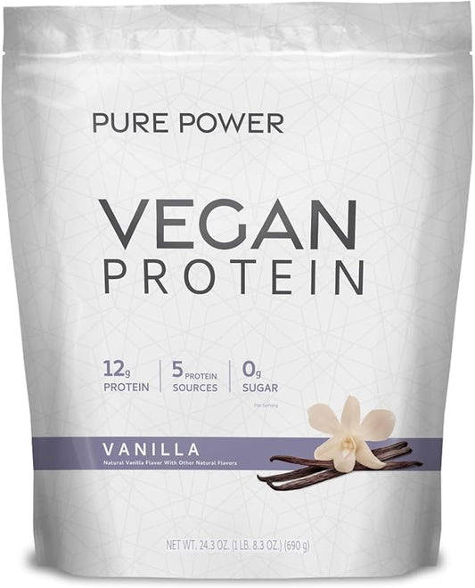 Dr. Mercola Vegan Protein Vanilla (690g), 30 Servings,