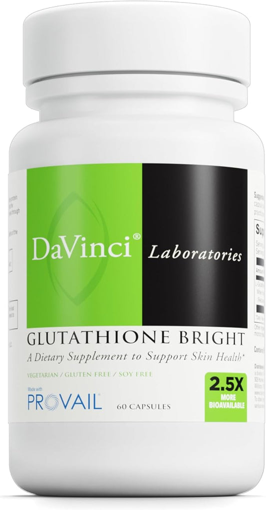 DAVINCI Labs Glutathione Bright 60 Vegetarian