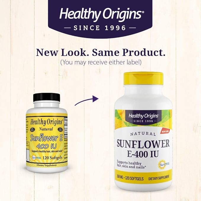 Healthy Origins Vitamin E, 400 IU 900) - 120 Softgels