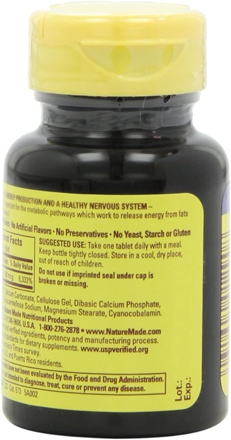 Nature Made Vitamin B-12 500 mcg 100 ea 2)