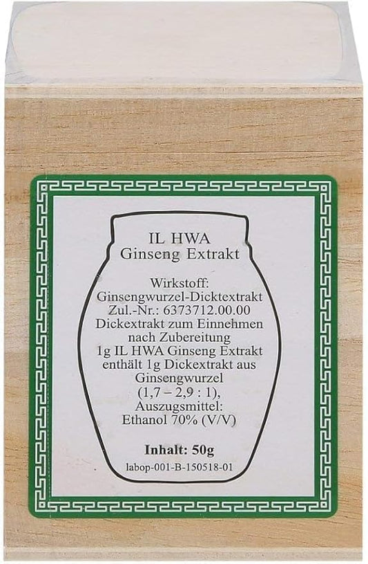 ILHWA Pure Concentrated Ginseng Extract (1.05oz, 30g, Pack 1) - 100% Pure 450 mg.