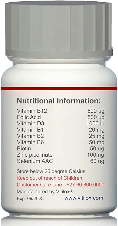 Vitiligo T-Cell-V Immune Therapy Capsules – 4 Months Supply
