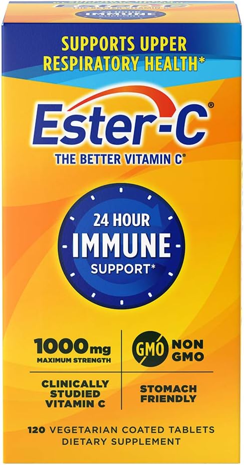 Ester-C Vitamin C 1000 mg Coated 120 count
