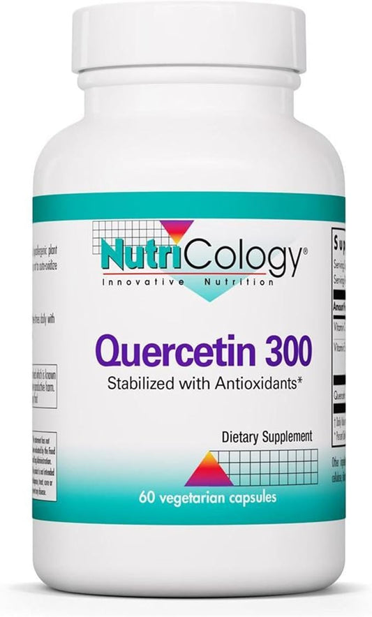 Nutricology Quercetin 300 Dietary Supplement 60 Count