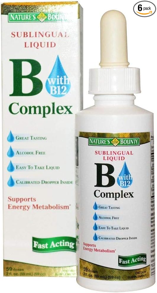 Nature's Bounty Vitamin B Complex Sublingual 2 oz 6)