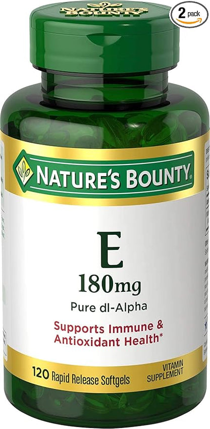 Nature's Bounty Vitamin E 400 IU 120 Soft 2)
