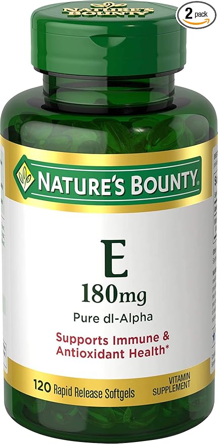 Nature's Bounty Vitamin E 400 IU 120 Soft 2)