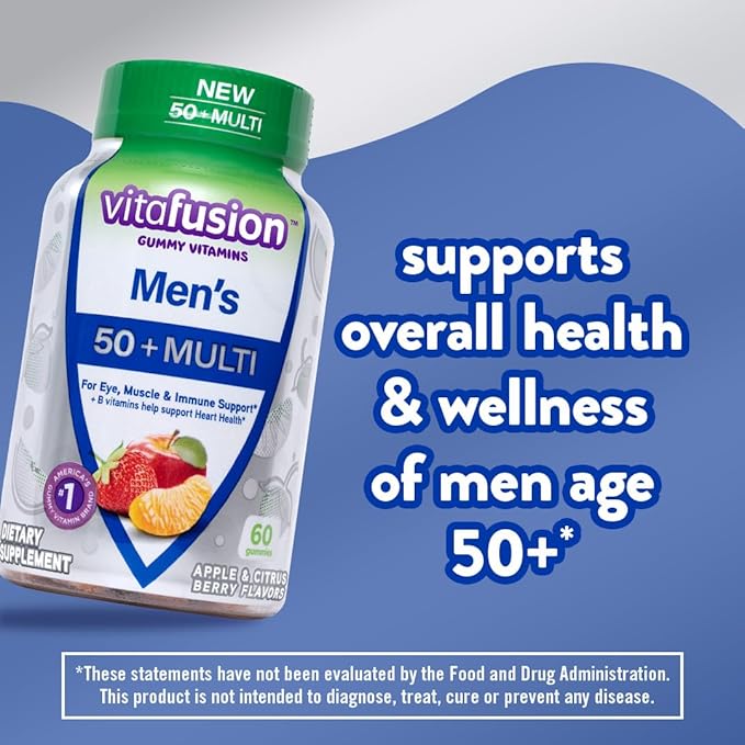 Vitafusion Extra Strength Vitamin B12 Gummy 90 Count 50+ Multi 60 Count