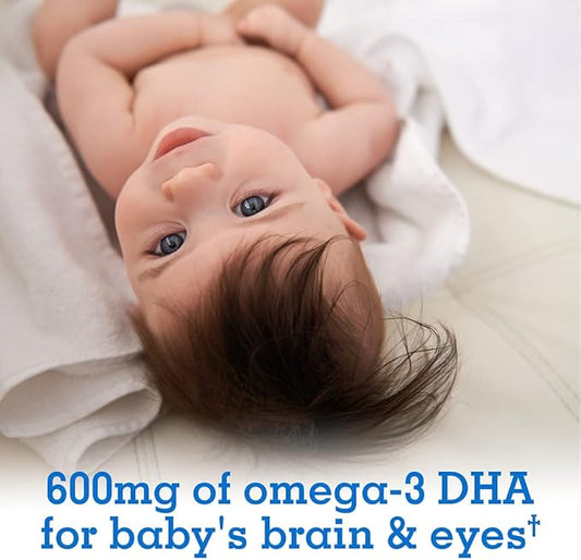 Garden of Life Baby DHA Drops, 600mg Omega 3 DHA 37.5 mL (1.26 fl